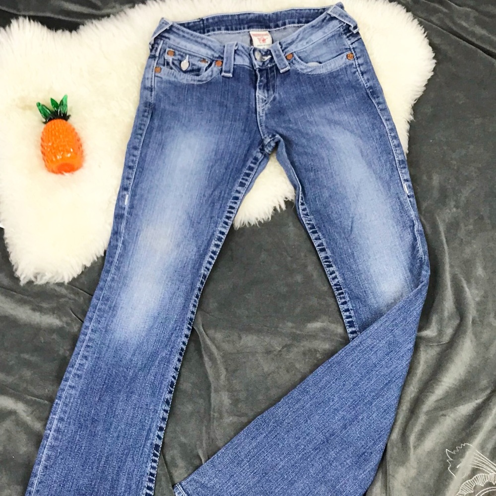 True Religion Hi Rise Bootcut Jeans